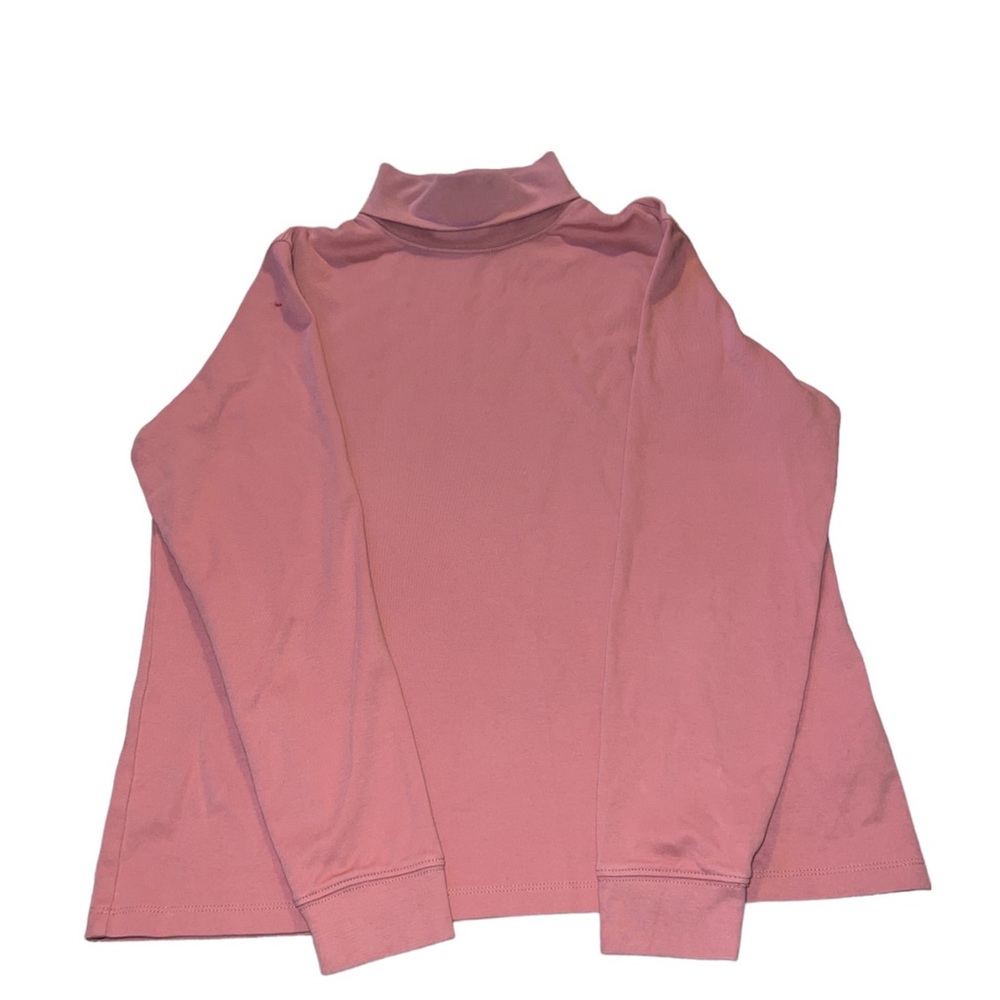 Pink L.L. Bean turtle neck